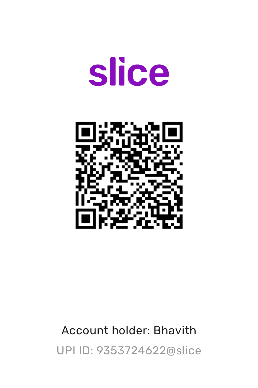 UPI QR Code